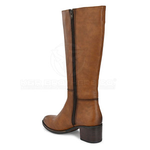 Bottes d'équitation élégantes en cuir classique pour femmes, bottes d'équitation professionnelles élégantes de style durable et confortables pour l'extérieur - Product Image 3