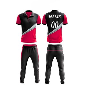 เครื่องแบบคริกเก็ตสำหรับผู้ชายชุดเล่นคริกเก็ตสำหรับผู้ใหญ่น้ำหนักเบาใส่สบายซักง่าย - Product Image 3