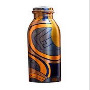 Ensemble de bouteilles en verre en cuivre naturel avec design moderne et luxueux, isolation thermique, couvercle à visser écologique pour une utilisation en extérieur - Product Image 6