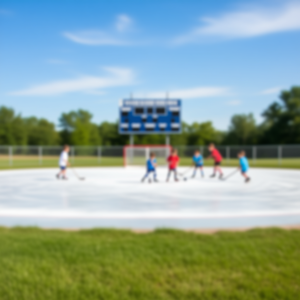 Camiseta de Hockey sobre Hielo con la Bandera Americana para Jóvenes Jugadores, Diseño de Goteo de Helado, Ropa Juvenil Promocional - Product Image 3