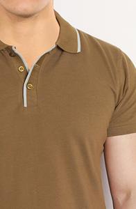 เสื้อโปโลผ้าถักสำหรับเล่นฟิตเนสเล่นกอล์ฟดีไซน์ใหม่ใส่สบายสำหรับผู้ชาย - Product Image 5