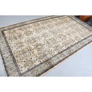 Vintage Turkish Rug, 5.8x9.8 ft Rug, Brown <b>Yellow</b> Camouflage Rug - Product Image 2