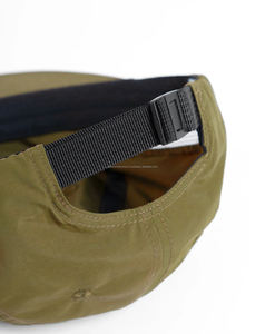 Casquette de baseball vert olive à 6 panneaux pour homme, fermeture réglable, respirante/imperméable, sportive, personnalisable, faible MOQ - Product Image 4