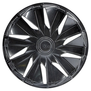 Kit de couvre-roues Lazio Carbon Silver Black de 15 pouces - Product Image 4