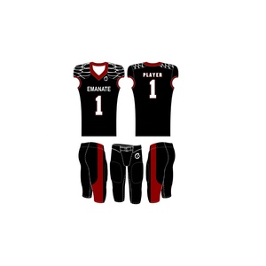 ใหม่ที่ดีที่สุดเยาวชนต่อสู้สิ่งทอลายทแยงอเมริกันฟุตบอลที่กําหนดเองชุดเครื่องแบบอเมริกันฟุตบอล - Product Image 1