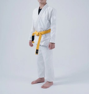 Kimono de Jiu Jitsu de 460g, Tejido Pearl Weave Elástico, 100% Algodón, con Logotipo Frontal, Traje de Competición de Artes Marciales Premium - Product Image 3