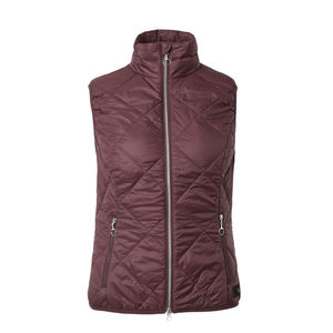 Chaleco acolchado para mujer a precio de fábrica | Chaleco térmico sin mangas para montar en Nailon/poliéster de calidad de exportación al por mayor personalizable - Product Image 2