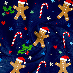 2025 pantalones de chándal de Navidad para hombre poliéster pantalones de chándal de Navidad pantalones de salón festivos ropa de vacaciones cálida - Product Image 4