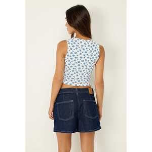 Top corto con estampado floral - Product Image 4