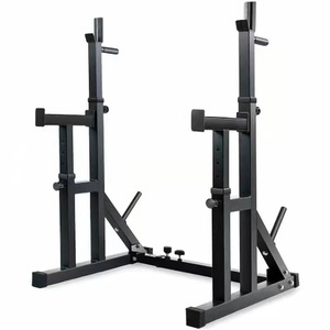 Barre de musculation pour rack de squat demi-cercle avec ceinture de sécurité, station de dips, équipement de fitness pour salle de sport - Product Image 4