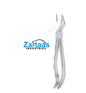 Fórceps de extracción de acero inoxidable de alta calidad raíces superiores Fig 51L fabricante y exportadores - Product Image 5