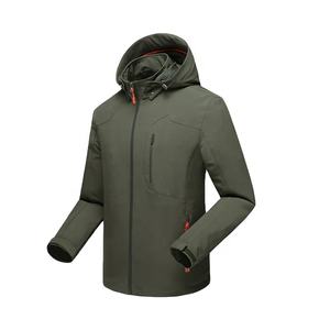 Venta al por mayor para hombres a prueba de viento impermeable transpirable liso personalizado Softshell chaqueta mejor para la chaqueta de invierno para hombres - Product Image 2