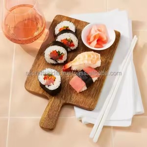 Tabla de cortar de madera de mango de tamaño personalizable ecológica de alta demanda para estética de cocina precio razonable India alto estándar - Product Image 4