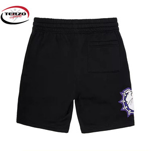 Pantalones Cortos Deportivos de Algodón para Hombre Terzo Sports con Logotipo Bordado Personalizado, Pantalones Deportivos de Malla Transpirable de Verano, de Alta Calidad y Secado Rápido - Product Image 4