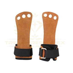 GIP Best Heavy Duty Gym Workout Muñequeras con agarre de mano Almohadillas de goma pesadas para levantamiento de pesas Cinturón de protección de la palma Uso deportivo - Product Image 2