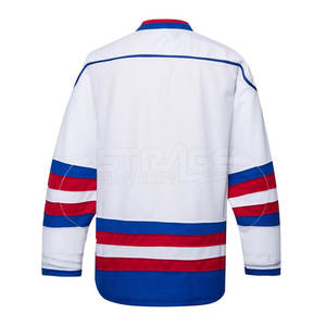Service OEM, conception, vente en gros, maillot de hockey sur glace personnalisé pour adultes, nouveau stock, 100% polyester, écologique - Product Image 2