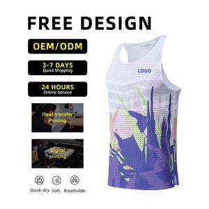 Logotipo personalizado 100% algodón con malla con capucha gimnasio camisetas para hombre gimnasio camiseta sin mangas ropa deportiva Stringer culturismo Fitness - Product Image 6