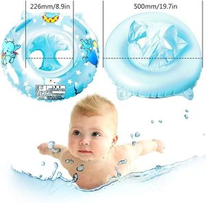 Trendy Summer Baby Swimming Float Ring <b>Inflatable</b> Safety Seat Infant <b>Pool</b> Float 6 to 36 Months Toddler Swim Trainer Aid - Product Image 3