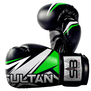 Gants de boxe Sultan en cuir PU avec paume respirante et sangle Velcro sécurisée - Product Image 5