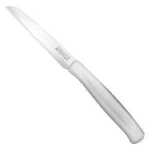 Couteau de boucher avec manche blanc - Product Image 1