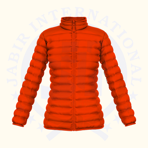 Women's Puffer Jacket Shinny Casual Wear in Plus Size Custom Made Puffer Jacket Wholesale Price - Product Image 2