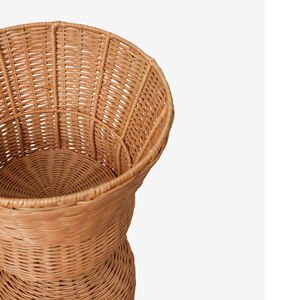 Recién llegado, maceta decorativa de ratán, jarrón hecho a mano ecológico para decoración interior y exterior de Vietnam. - Product Image 2
