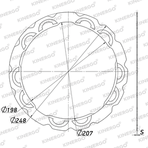 Forro de Fricción ZF08LS3 para ZF 6HP26, 260mm S3 (Senar) - Product Image 2
