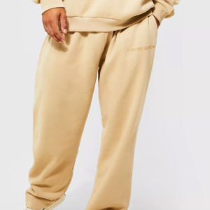 Concevez votre propre survêtement d'entraînement surdimensionné pour homme, de haute qualité, 100% coton, respirant, ensembles d'hiver, couleur et logo personnalisés - Product Image 5