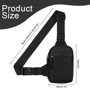 Wholesale High Quality Fashion Zip Single Strap <b>Crossbody</b> <b>Bag</b> Backpack Outdoor College <b>Shoulder</b> <b>Bag</b> for <b>Men</b> Women - Product Image 2