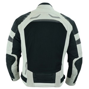 เสื้อแจ็กเก็ตมอเตอร์ไซค์แบบถอดได้เสื้อเกราะกันลมพิมพ์ลายผ้า Cordura ฤดูร้อนแข่งรถวิบากสะท้อนแสง - Product Image 6