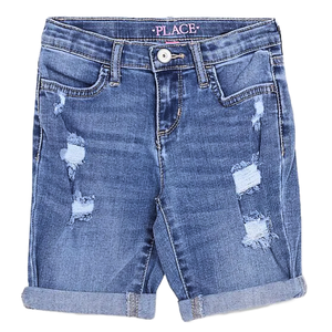 Nueva llegada de las mujeres 95% de algodón Oxford Denim Jeans Shorts Venta al por mayor Sexy Pantalones Botón Transpirable Secado rápido Ecológico - Product Image 3