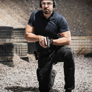 กางเกงผู้ชายกางเกงล่าสัตว์กลางแจ้งกางเกงคาร์โก้หลายกระเป๋ากันน้ำทนทานต่อการสึกหรอชุดฝึกซ้อมภาคสนาม - Product Image 6