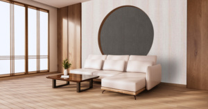 Luz de nogal divina de HPL para ambiente de sala de estar hecha en India - Product Image 2