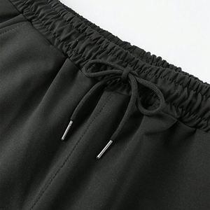 Conjunto de ropa deportiva de algodón 100% de alta calidad, chándales sólidos a la moda al por mayor, ropa informal transpirable, logotipo personalizado OEM - Product Image 6