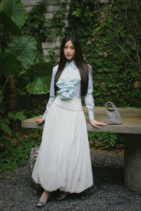 Estilo elegante Marina blusa paños para mujer nueva tendencia camisa de mujer elegante alta moda señoras Camisas de mujer servicio ODM - Product Image 5