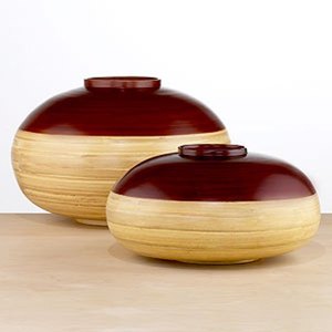 Jarrón de bambú hecho a mano, diseño creativo de alta calidad, respetuoso con el medio ambiente, bonito precio, hecho en Vietnam - Product Image 4