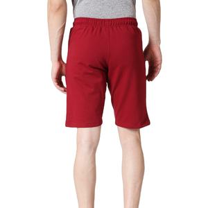 Ropa deportiva de algodón 100% para hombre, pantalones cortos de entrenamiento de secado rápido con logotipo personalizado, pantalones cortos para correr de calle con patrón sólido - Product Image 2