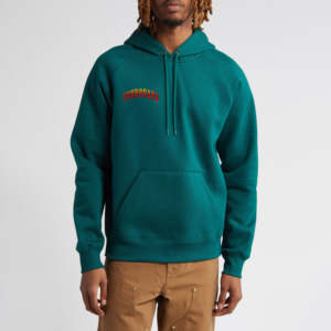 เสื้อฮู้ดผู้ชายแบบสวม สตรีทแวร์ ระบายอากาศได้ดี ผิวสัมผัสนุ่มสบาย ทรงเข้ารูป ใส่ได้ทุกวัน รับผลิตแบบ OEM/ODM ผ้าหนา 300 GSM ระดับกลาง ให้ความอบอุ่น - Product Image 1