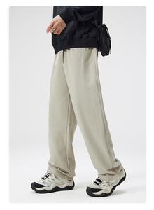 Pantalones de chándal de lana personalizados de lujo para gimnasio, pantalones para correr, ropa informal suelta, pantalones de chándal acampanados, gran oferta para hombre, ropa de verano - Product Image 5