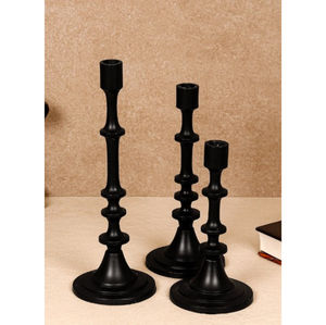 Juego de 2 Candelabros Modernos de Latón Dorado, Portavelas Geométricos de Metal, Decoración del Hogar, Decoración de Boda Elegante Hecha a Mano - Product Image 6