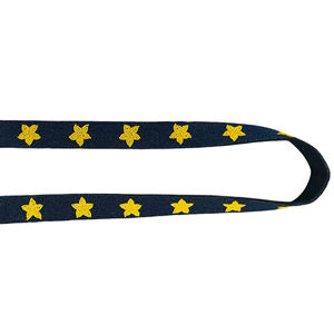 Sac à main à bandoulière réglable avec perles, dernier design, et sangles d'équipe, ceintures à perles noires et jaunes essentielles pour le jour du match - Product Image 1