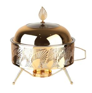 Plat de service élégant de style moyen-oriental, tendance, pour buffet, chauffe-plats, serveur de nourriture chaude tendance - Product Image 1