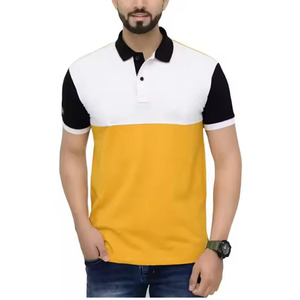 Golf haut sur mesure pour hommes pour polos respirant tricoté séchage rapide tenue décontracté grande taille coton polyester solide caractéristiques - Product Image 1