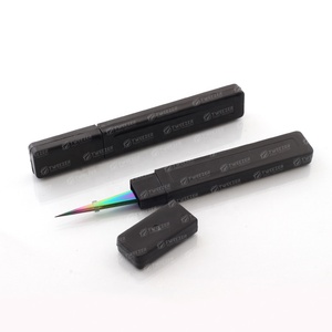 Pincettes d'extension de cils en acier inoxydable de haute qualité en gros 1 pièce emballage outils de beauté volume de faux cils client - Product Image 3