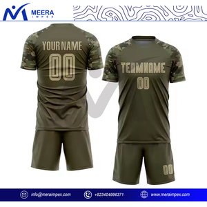 Venta al por mayor de alta calidad de los hombres de fútbol uniforme personalizado equipo de ropa deportiva transpirable con ajuste cómodo para los partidos de fútbol - Product Image 4