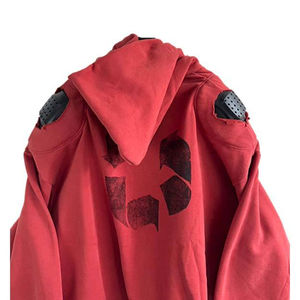 100% bonne qualité logo personnalisé recadrée Boxy coton à capuche blanc détresse Vintage surdimensionné pierre acide soleil fondu lavage à capuche hommes - Product Image 3