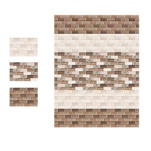 Brown Color Wooden <b>Brick</b> Design <b>Decorative</b> Living Room Ceramic <b>Wall</b> Tiles 30x45cm - Product Image 1