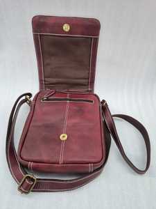 กระเป๋าสะพายข้างหนังแท้วินเทจสำหรับผู้ชายและผู้หญิง - Product Image 6