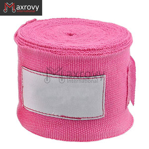 Venta al por mayor 180 pulgadas de cuero Equipo de Boxeo par de envolturas de mano para entrenamiento y Fitness Kickboxing apoyo - Product Image 2