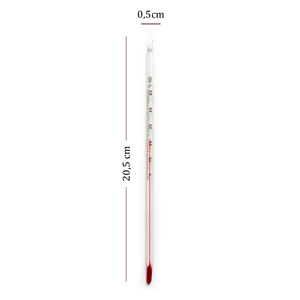 AEK-Tech Ensemble de 3 hydromètres en verre avec thermomètre 0-40 40-70 70-100 Précision 0,002 g/cm Compensation de température pour la brasserie - Product Image 5